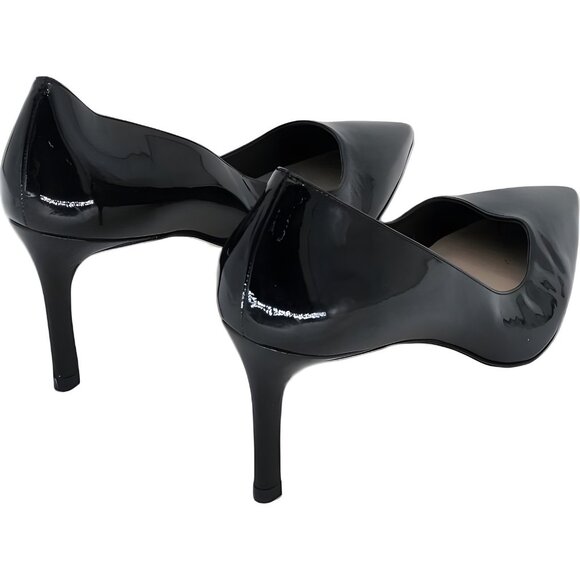 Stuart Weitzman Leigh 75 Patent Pumps Heels Black Women's US 8.5M - Picture 3 of 6